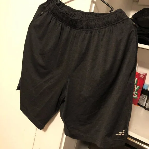 Men's BCG Black Athletic Shorts Size L - Picture 1 of 5